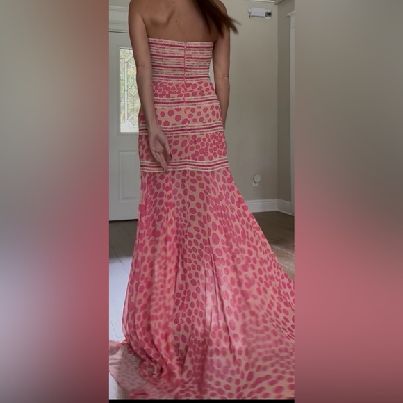 Patbo Polka dot dress. Straps have been removed to make it a strapless dress. - Picture 10 of 12